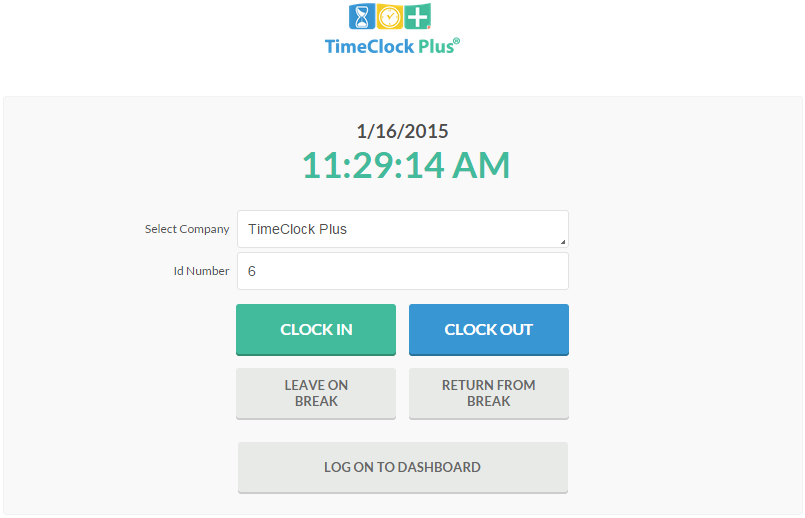 Region 1 > TimeClock Plus